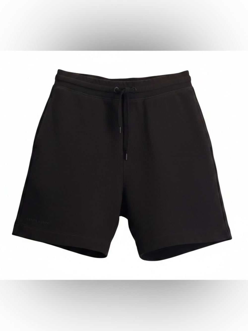 Authentic Canada Goose Men’s Black Sweat Shorts Size Medium Made in Italy